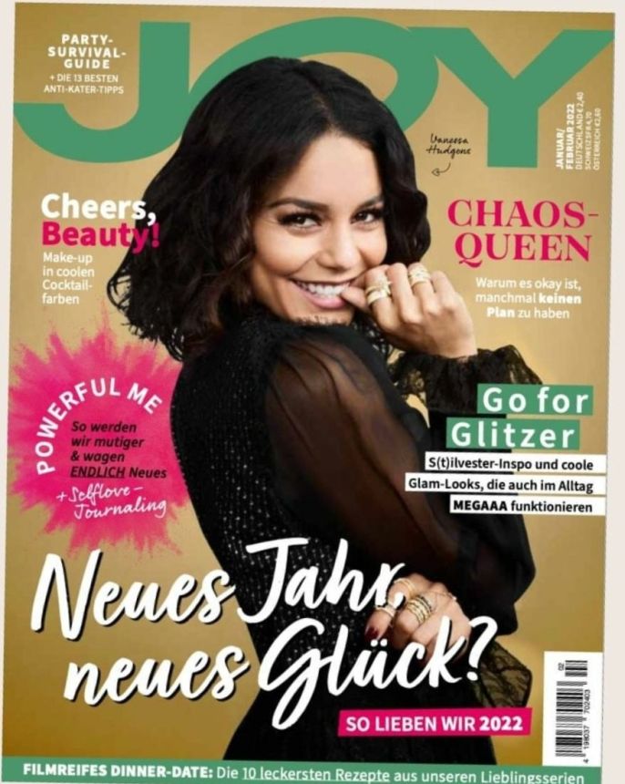 JOY GERMANY magazine side cover  January/February 2022