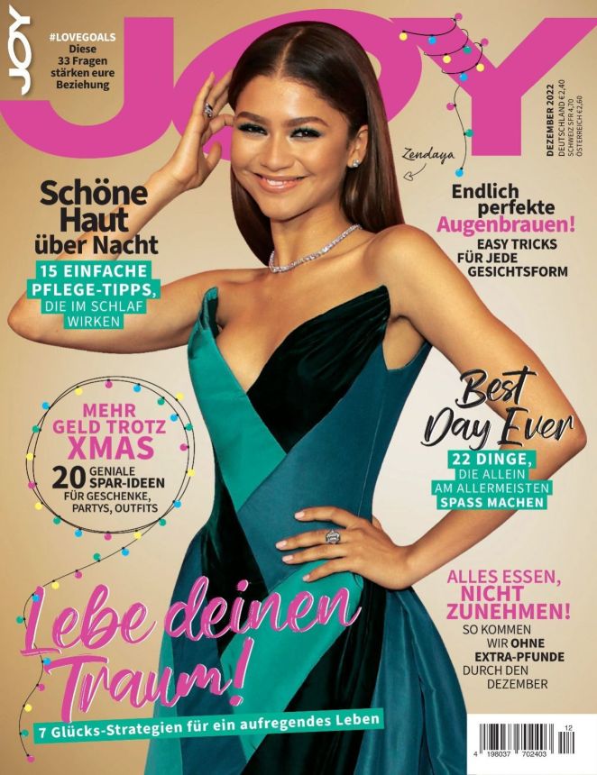 JOY GERMANY magazine side cover  December 2022