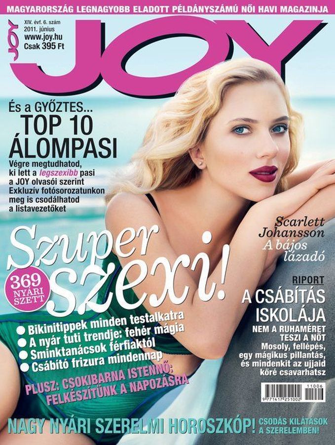 JOY  magazine side cover  June 2011