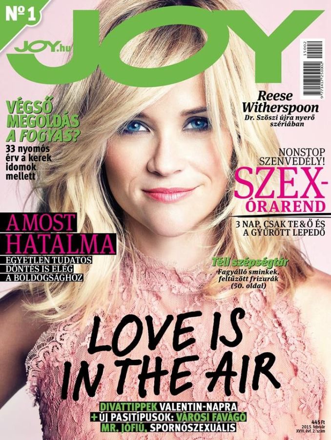 JOY  magazine side cover  February 2015