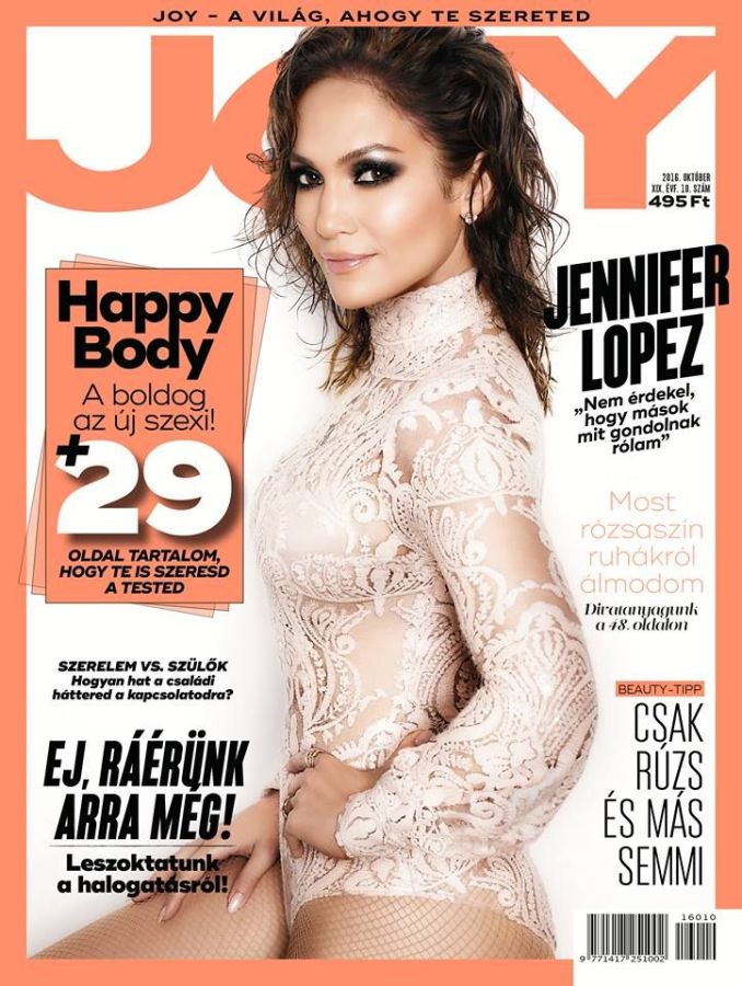 JOY  magazine side cover  October 2016