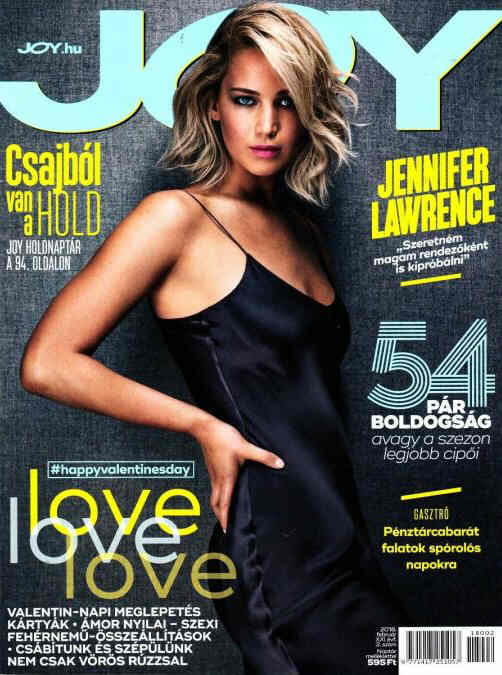 JOY  magazine side cover  February 2018