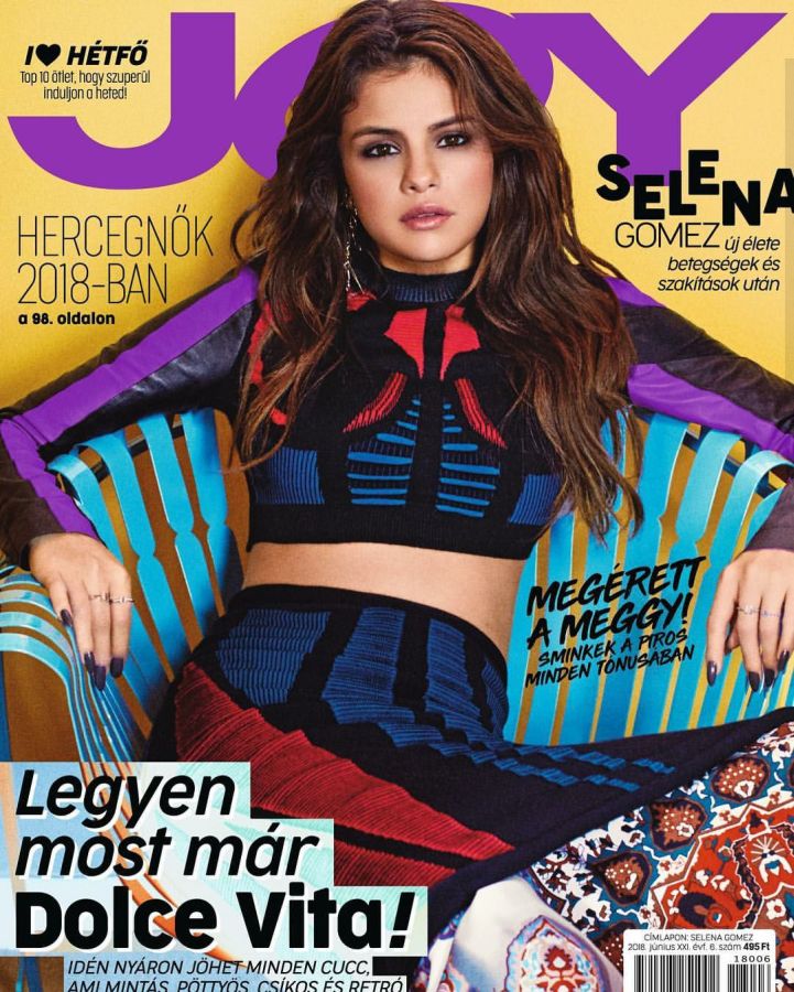 JOY  magazine side cover  June 2018