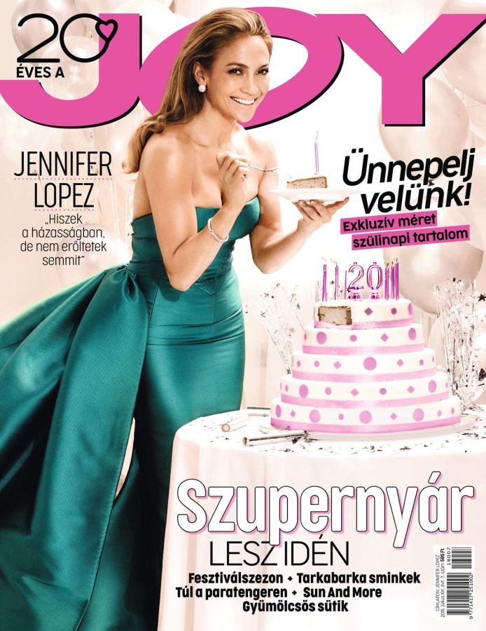 JOY  magazine side cover  July 2018