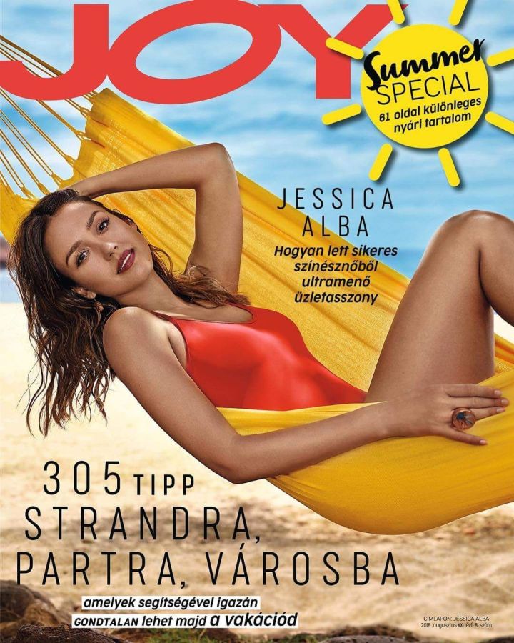 JOY  magazine side cover  August 2018