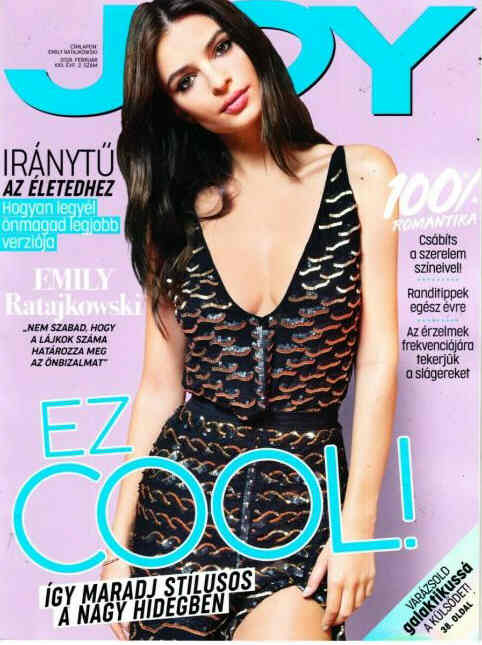 JOY  magazine side cover  February 2019