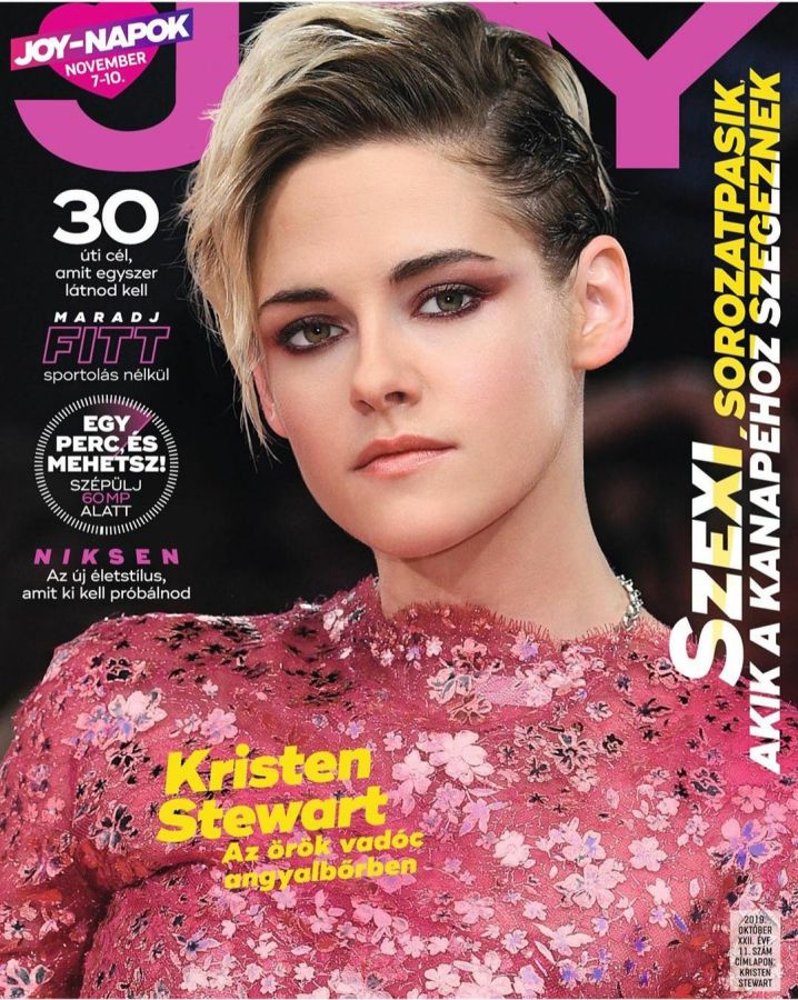 JOY  magazine side cover  November 2019