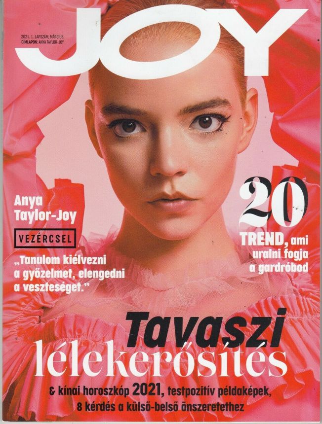 JOY  magazine side cover  March 2021