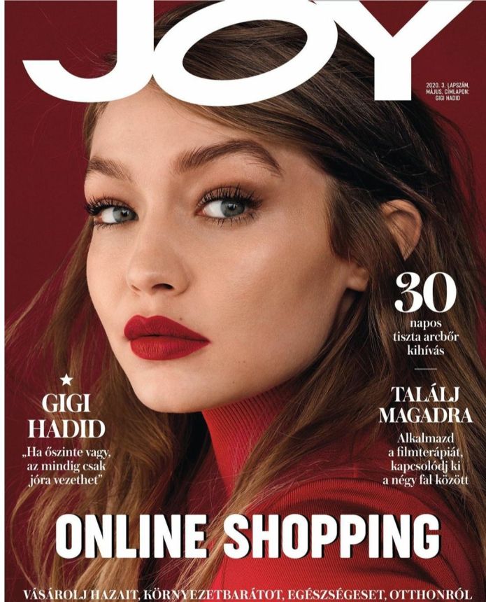 JOY  magazine side cover  May 2020