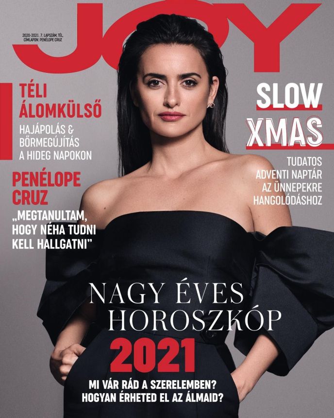 JOY  magazine side cover  November 2020