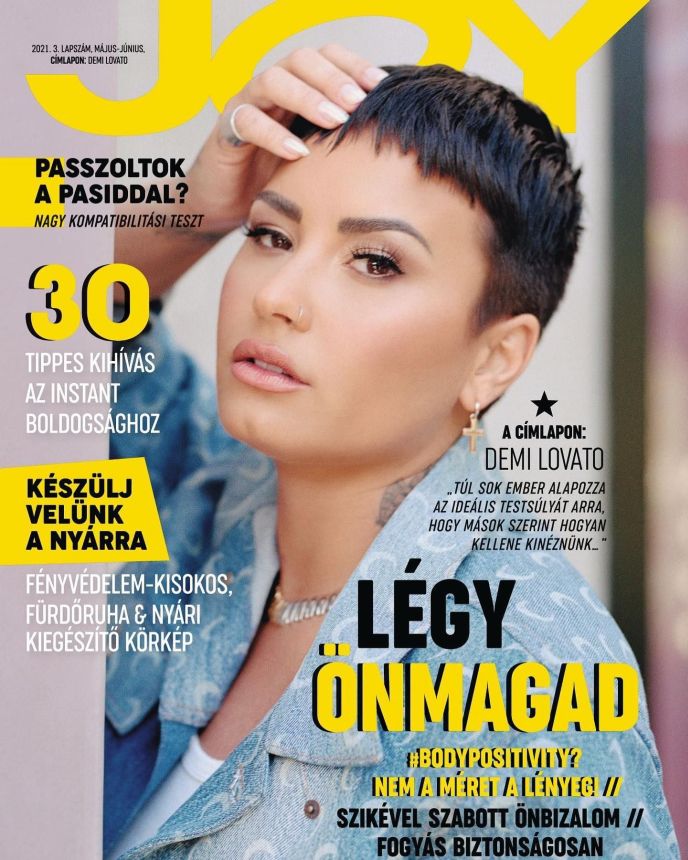 JOY  magazine side cover  May/June 2021