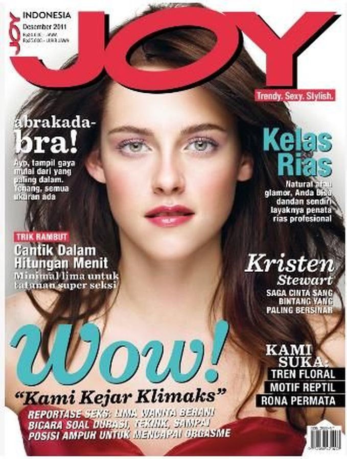 JOY INDONESIA magazine side cover  December 2011