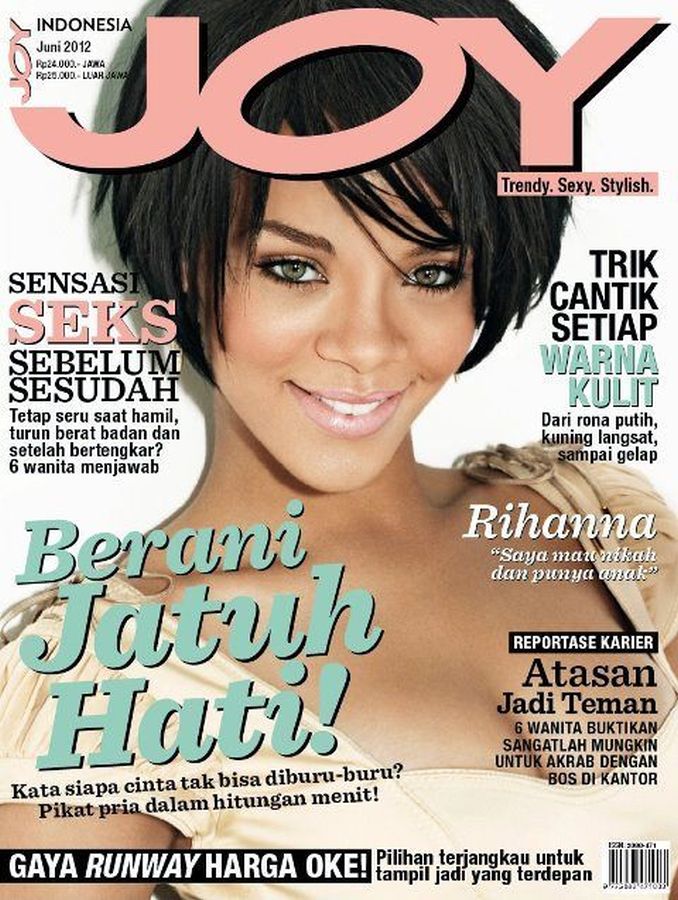 JOY INDONESIA magazine side cover  June 2012
