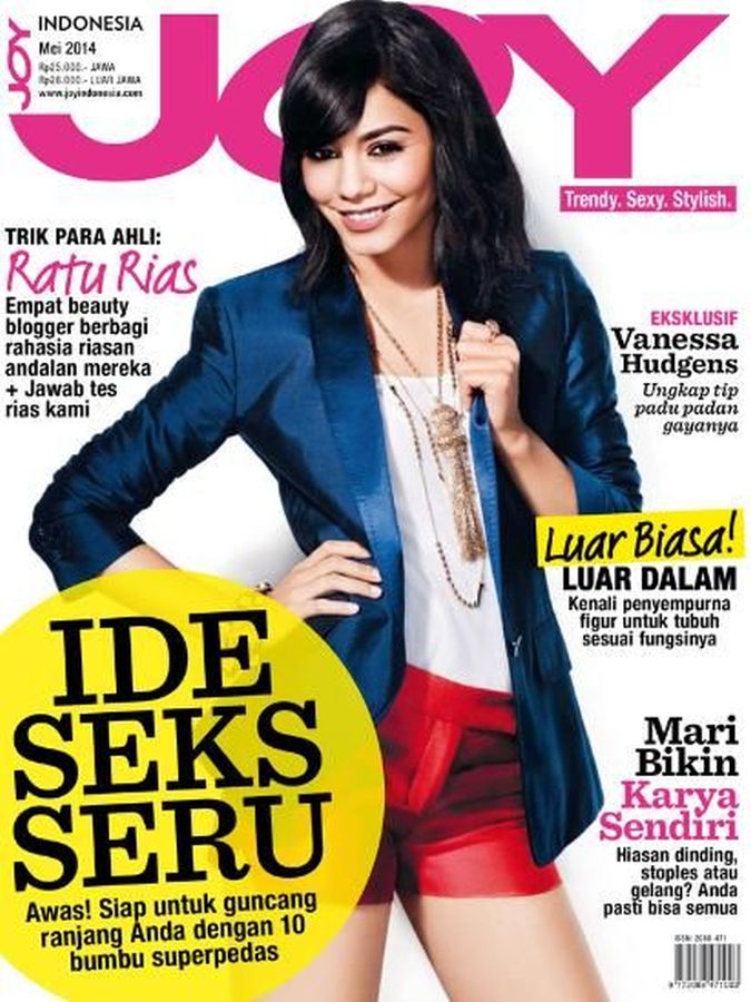 JOY INDONESIA magazine side cover  May 2014