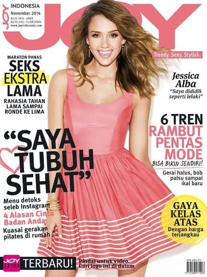 JOY INDONESIA magazine side cover  November 2014