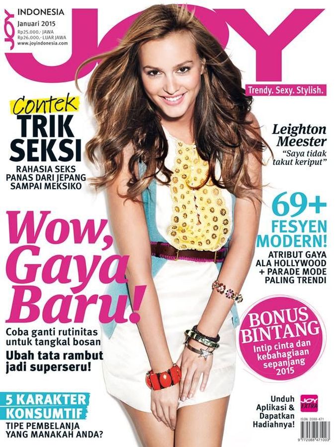 JOY INDONESIA magazine side cover  January 2015
