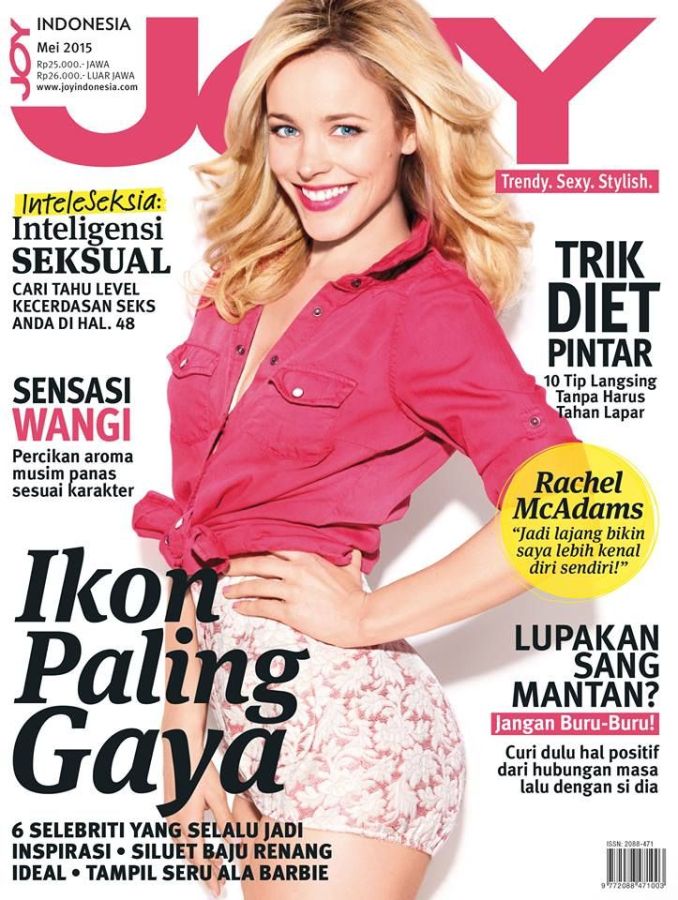JOY INDONESIA magazine side cover  May 2015