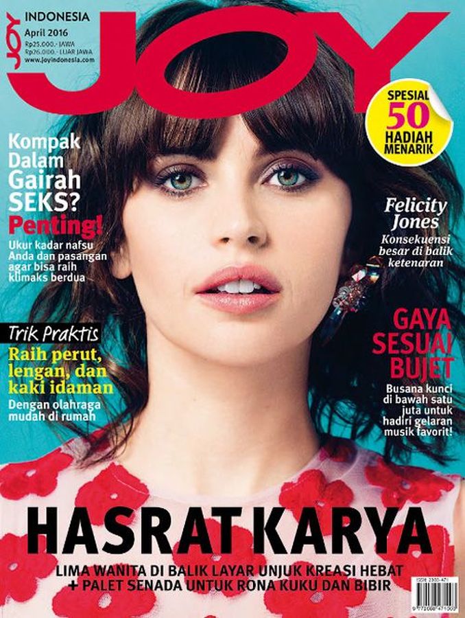 JOY INDONESIA magazine side cover  April 2016