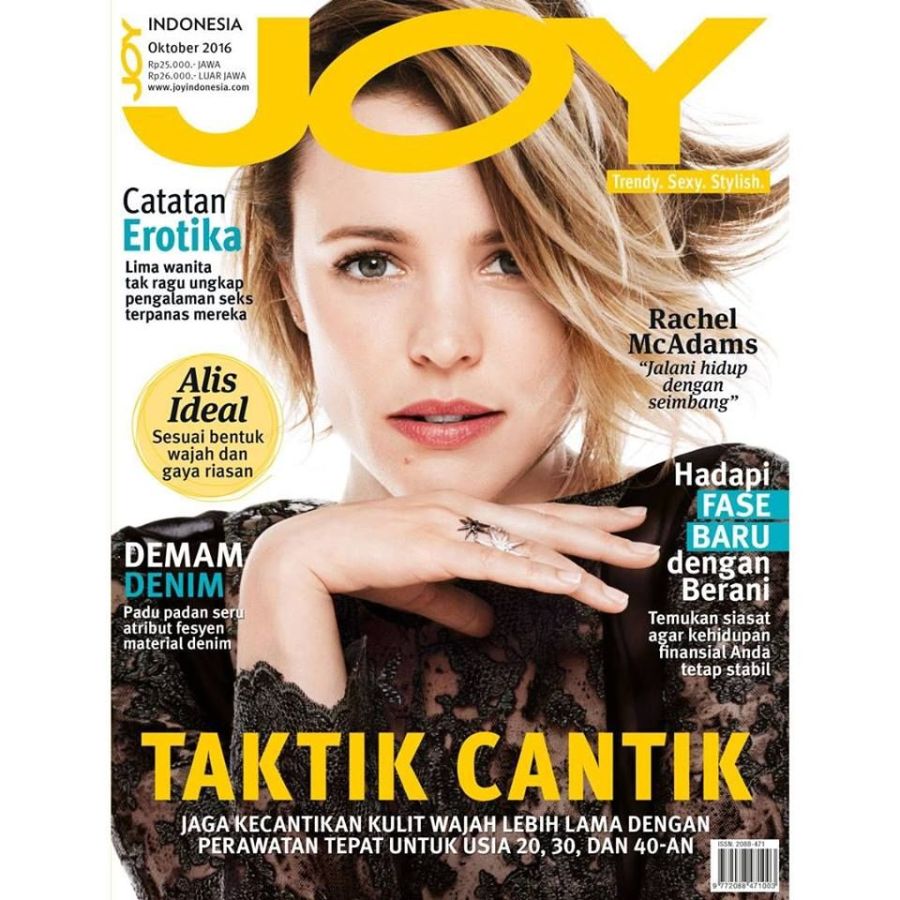 JOY INDONESIA magazine side cover  October 2016