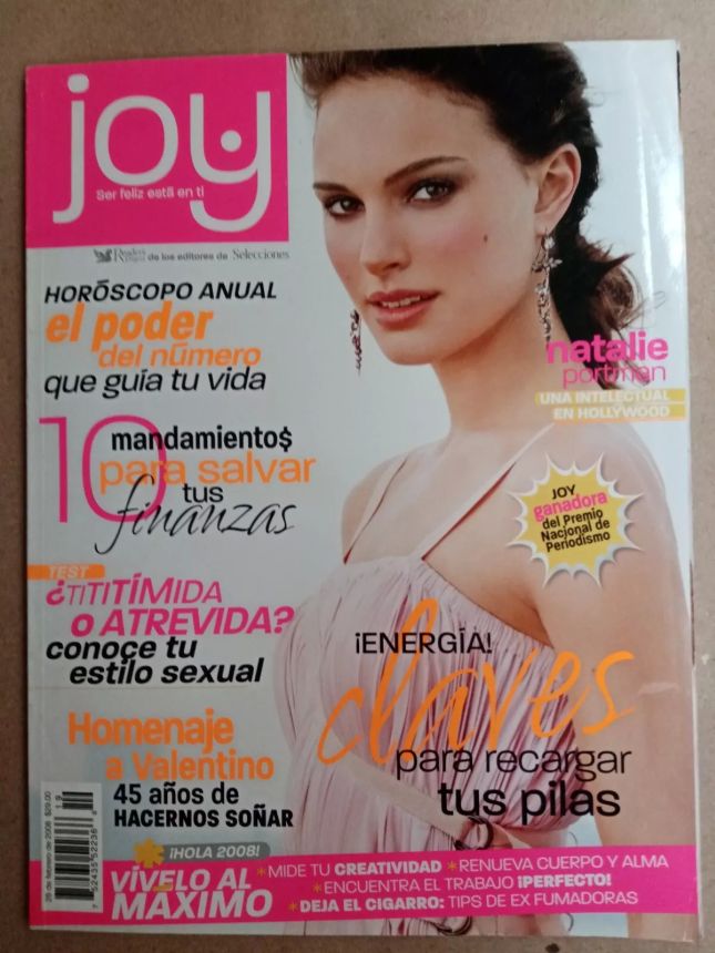 JOY MEXICO magazine side cover  February 2008