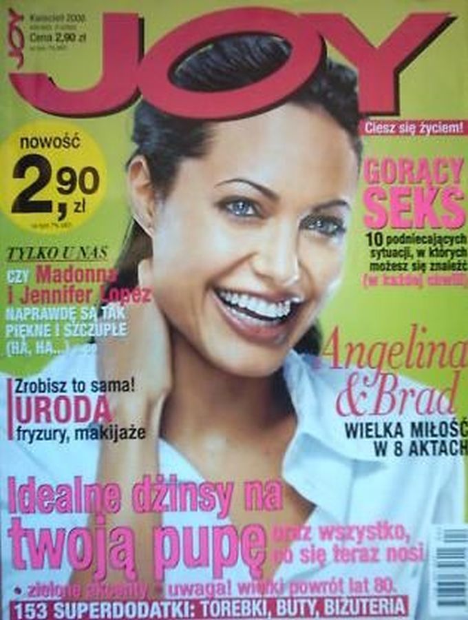 JOY POLAND magazine side cover  April 2006