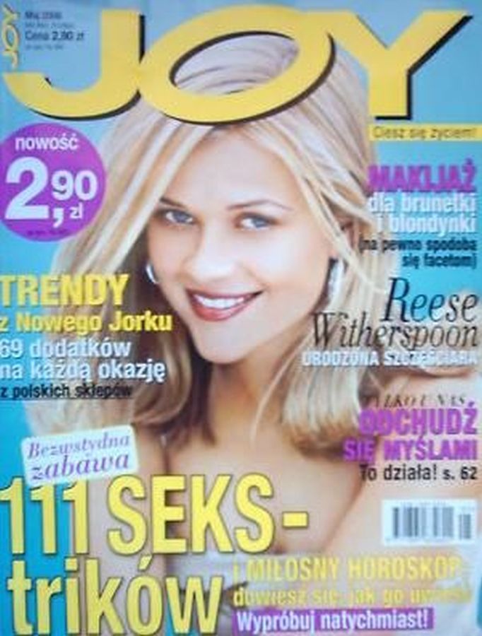 JOY POLAND magazine side cover  May 2006