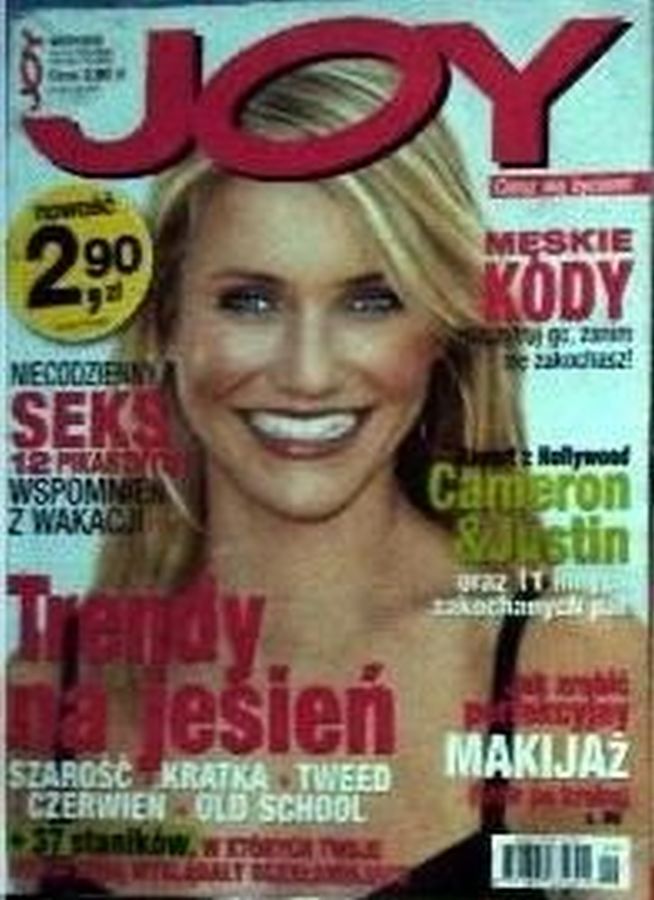 JOY POLAND magazine side cover  September 2006