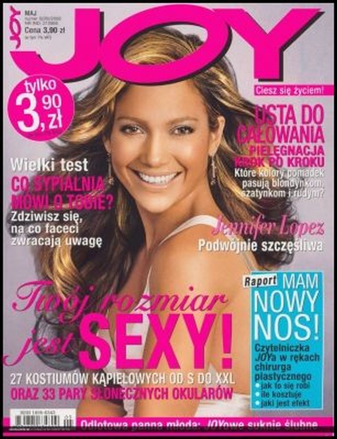 JOY POLAND magazine side cover  May 2008