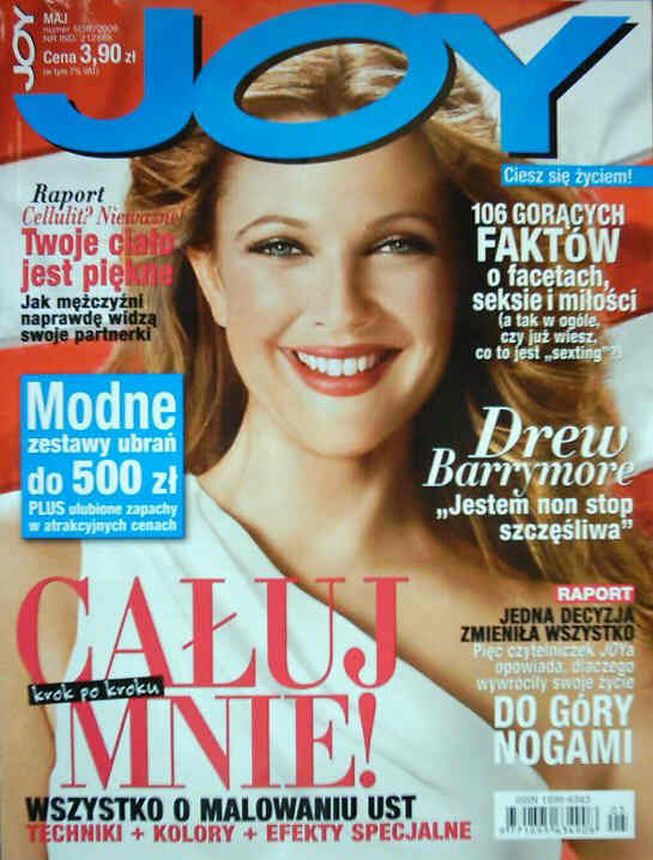 JOY POLAND magazine side cover  May 2009