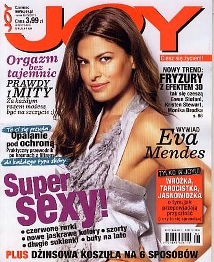JOY POLAND magazine side cover  June 2011