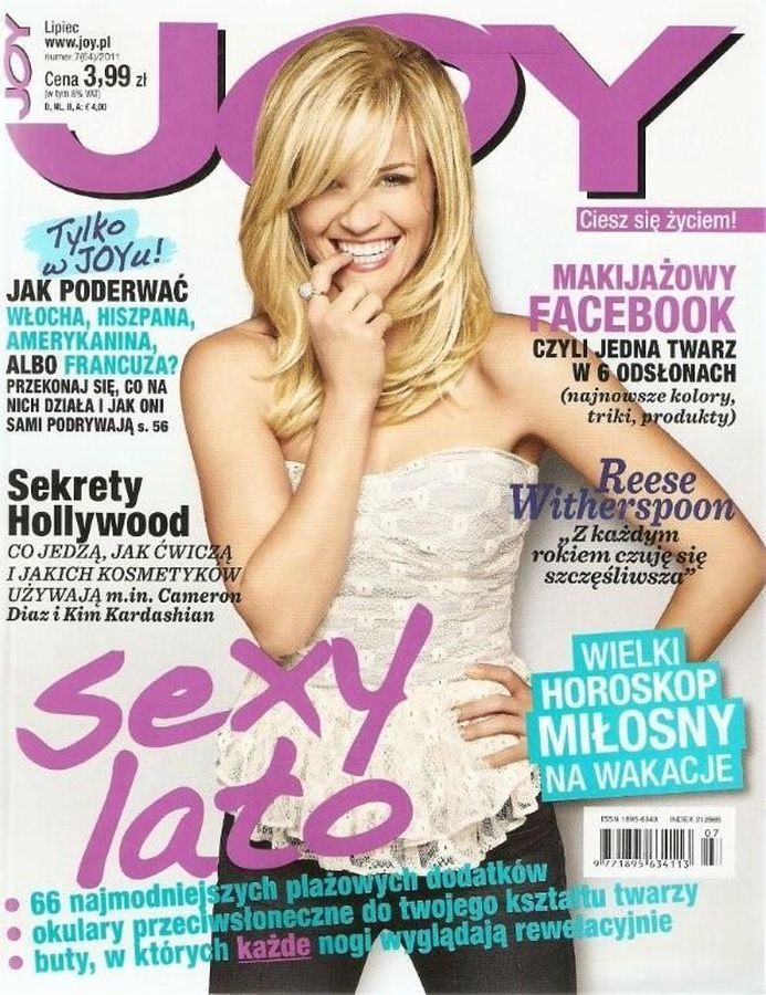 JOY POLAND magazine side cover  July 2011