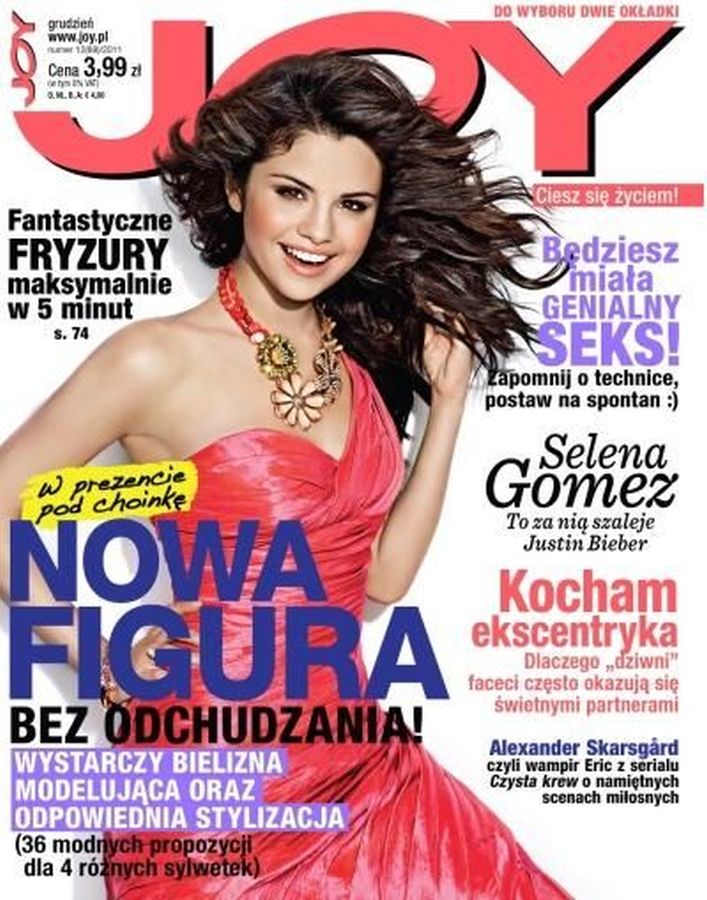 JOY POLAND magazine side cover  December 2011