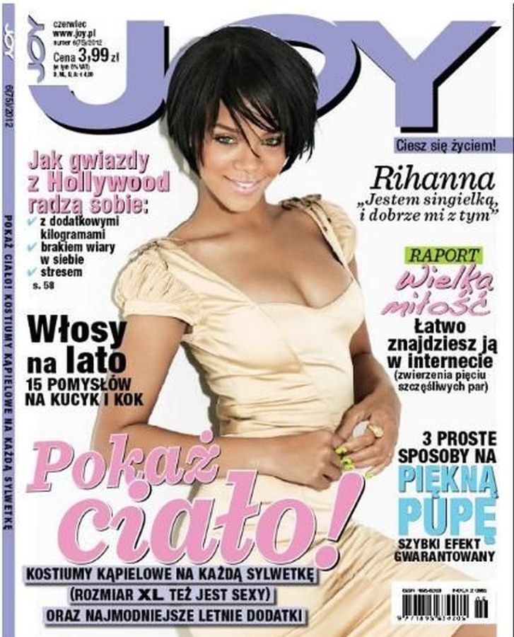 JOY POLAND magazine side cover  June 2012