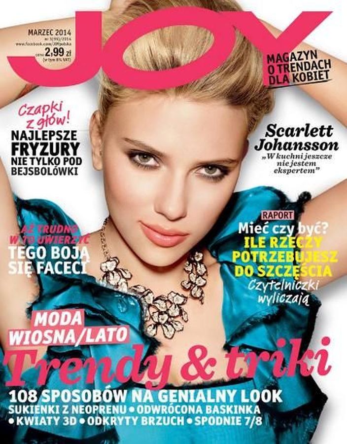 JOY POLAND magazine side cover  March 2014