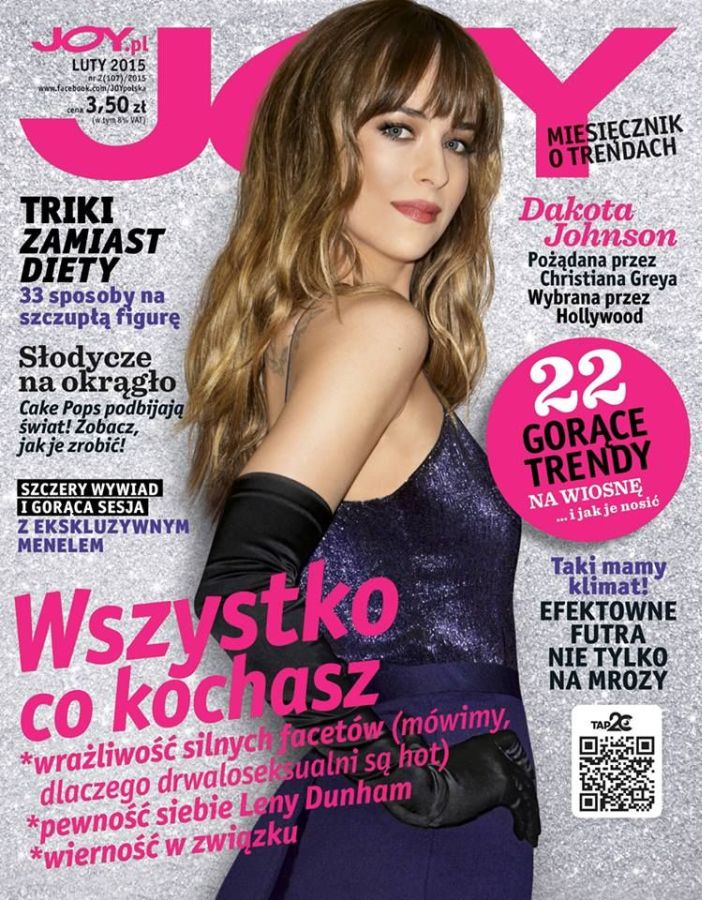JOY POLAND magazine side cover  February 2015