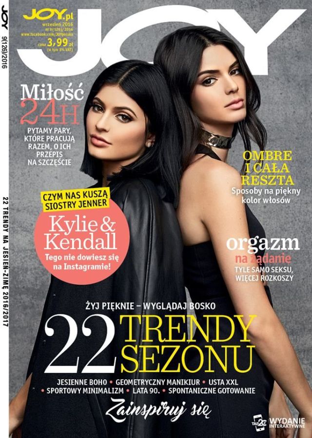 JOY POLAND magazine side cover  September 2016