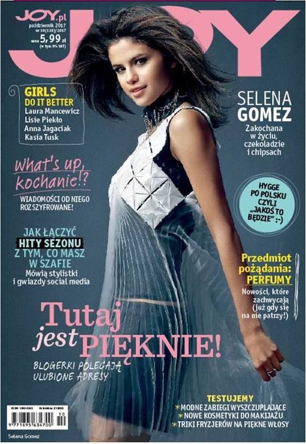 JOY POLAND magazine side cover  October 2017