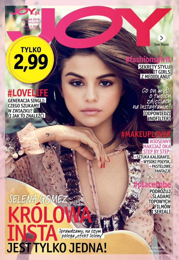 JOY POLAND magazine side cover  April 2018