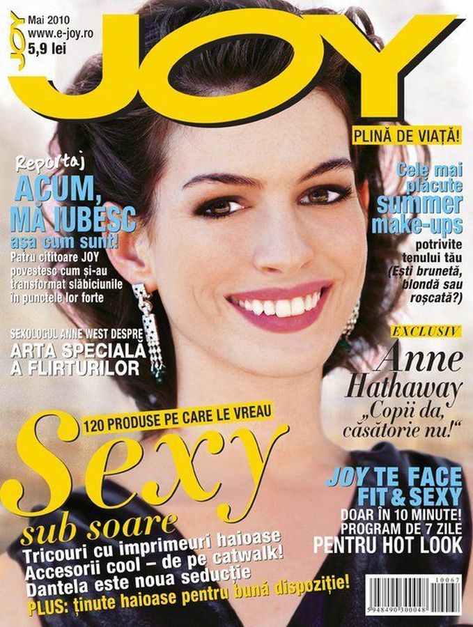 JOY ROMANIA magazine side cover  May 2010