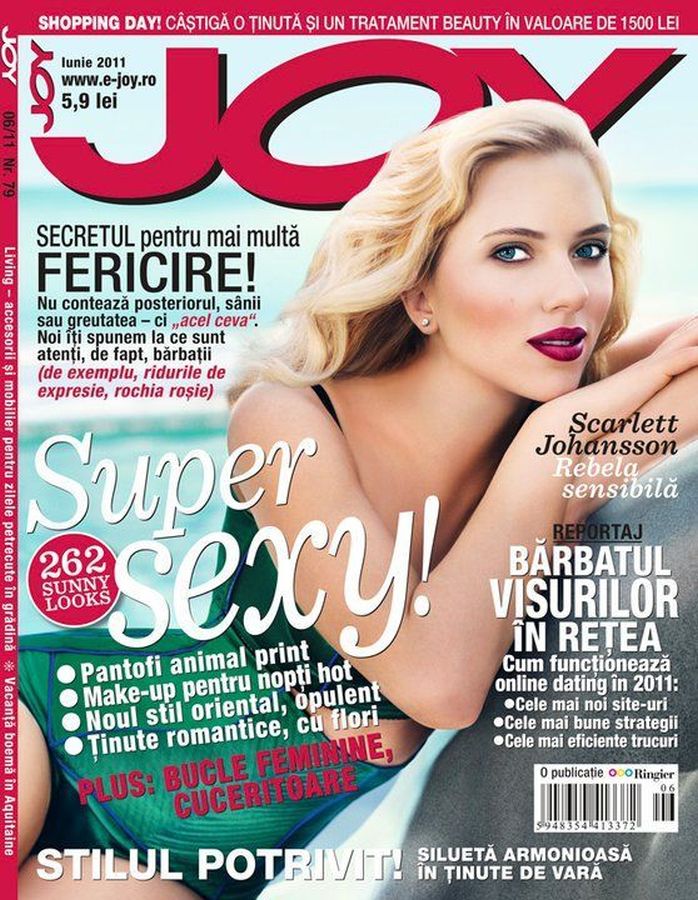 JOY ROMANIA magazine side cover  June 2011