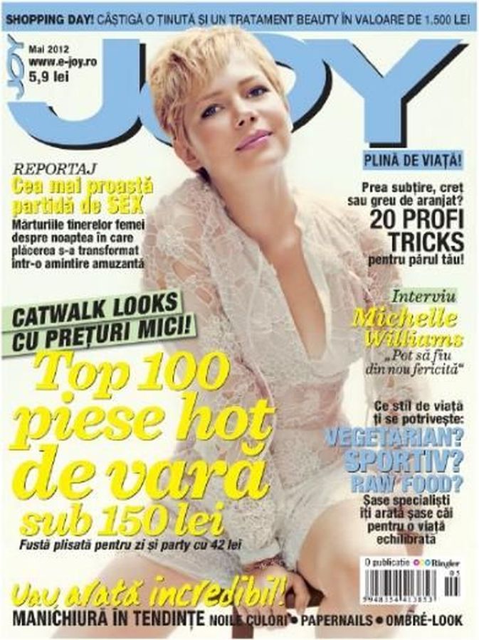 JOY ROMANIA magazine side cover  May 2012