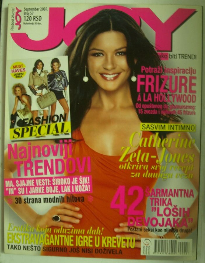 JOY SERBIA magazine side cover  September 2007