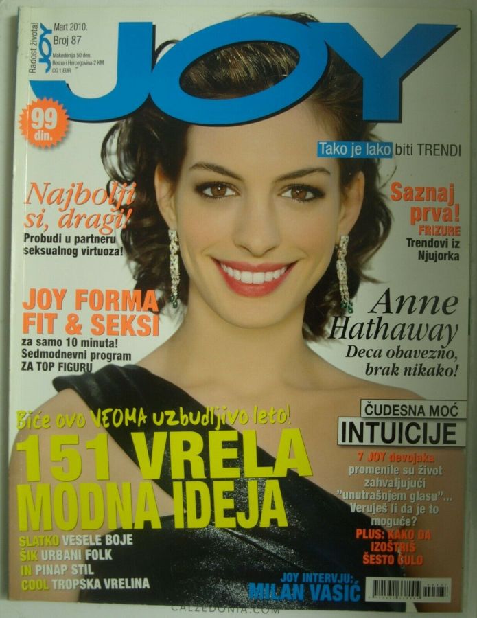 JOY SERBIA magazine side cover  March 2010