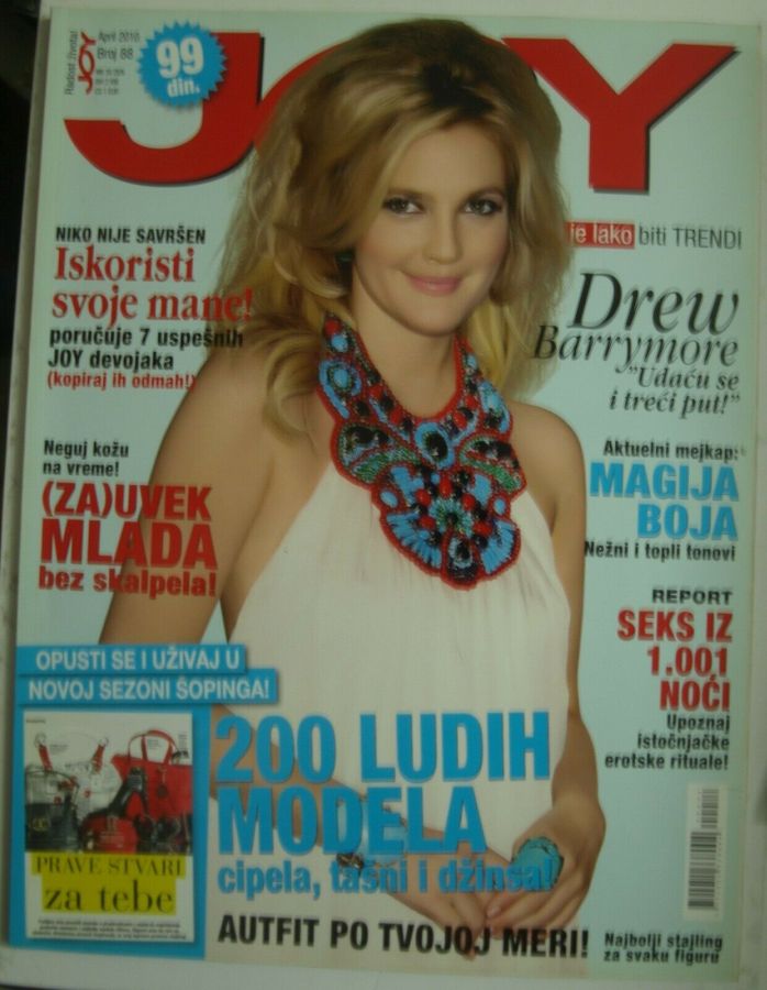 JOY SERBIA magazine side cover  April 2010