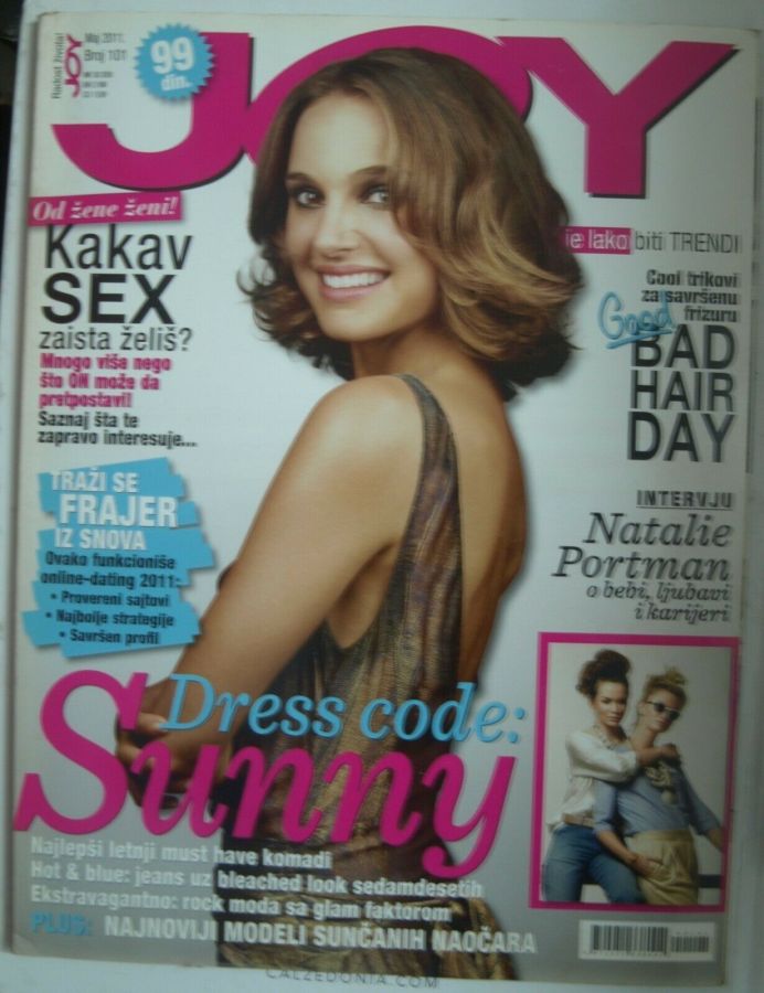 JOY SERBIA magazine side cover  May 2011