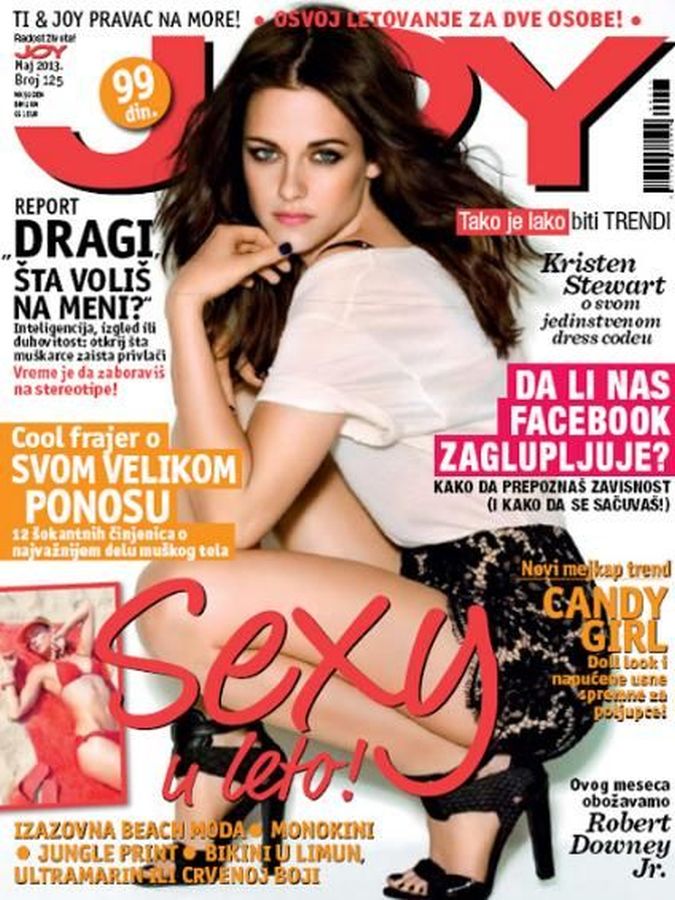 JOY SERBIA magazine side cover  May 2013