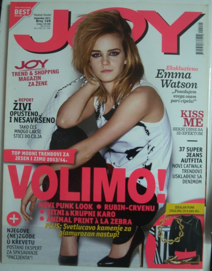JOY SERBIA magazine side cover  September 2013