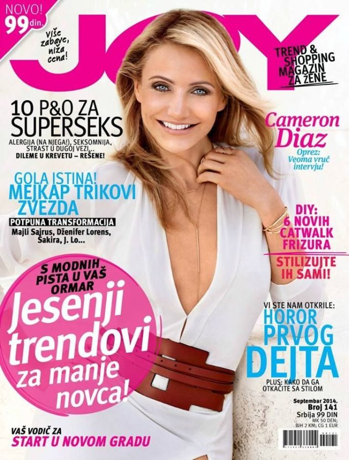 JOY SERBIA magazine side cover  September 2014