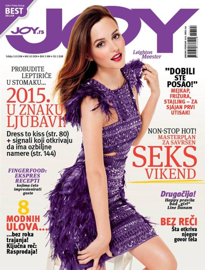 JOY SERBIA magazine side cover  January 2015