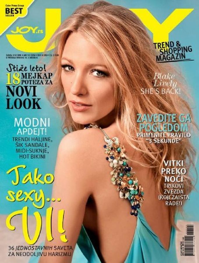 JOY SERBIA magazine side cover  May 2015